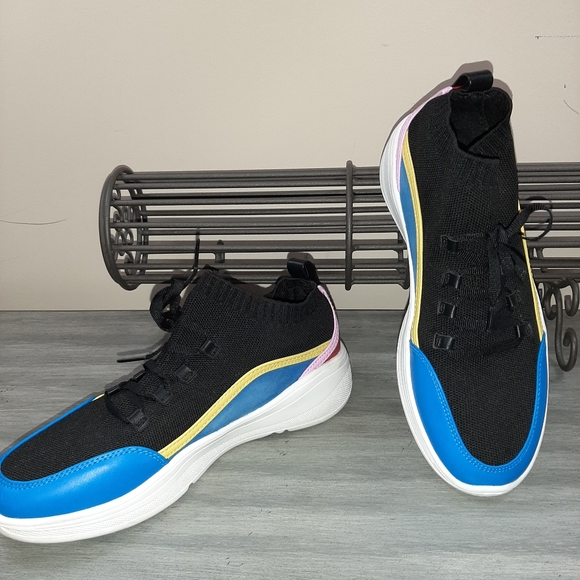 🌞SLIP-ON SOCK STYLE COLORFUL SNEAKERS - Picture 5 of 6